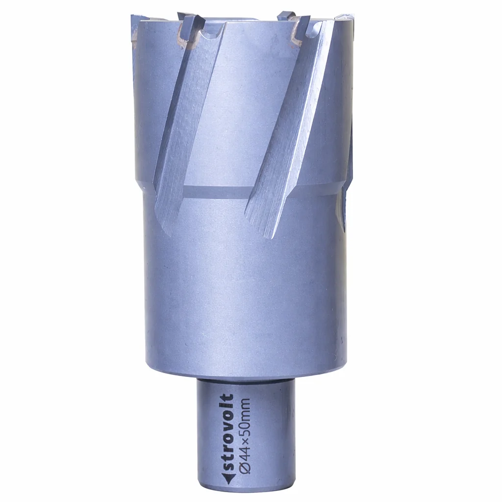 Strovolt 44mm x 50mm TCT Annular Core Cutter Industrial Tungsten Carbide Tipped Mag Drill Bit Heavy-Duty Hole Saw for Stainless Steel, Rail & Hardened Steel STRO784450 - strovolt - SKU: STRO-784450-TCT-4450Brand - Available in Saudi Arabia