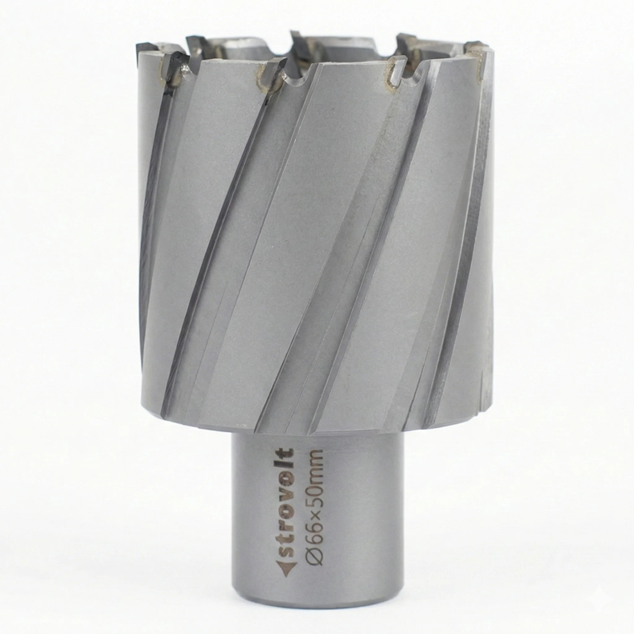 Strovolt 66mm x 50mm TCT Annular Core Cutter Industrial Tungsten Carbide Tipped Mag Drill Bit Heavy-Duty Hole Saw for Stainless Steel, Rail & Hardox STRO786650 - strovolt - SKU: STRO786650 - Available in Saudi Arabia