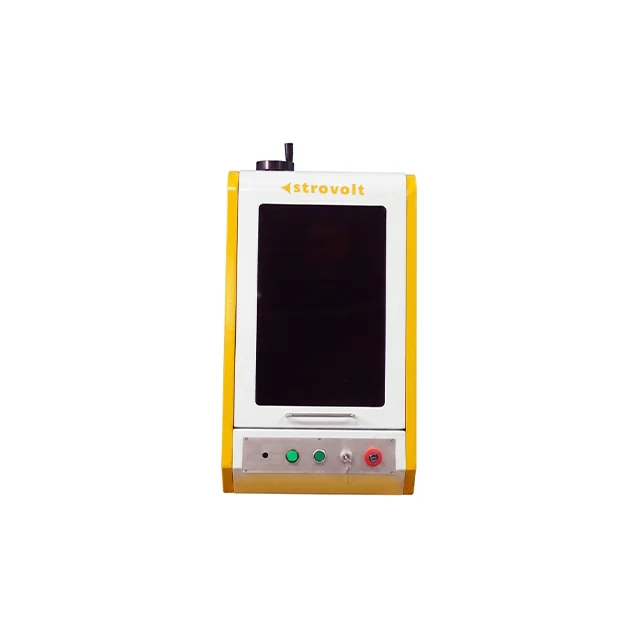 STROVOLT 5W Desktop 3D UV Laser Engraving Machine for Crystal Glass Acrylic Inner Marking — front view — STROVOLT — Laser Marking Machines — Saudi Arabia