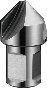 STROVOLT 82° HSS 3-flute Weldon shank countersink for precise chamfering and deburring