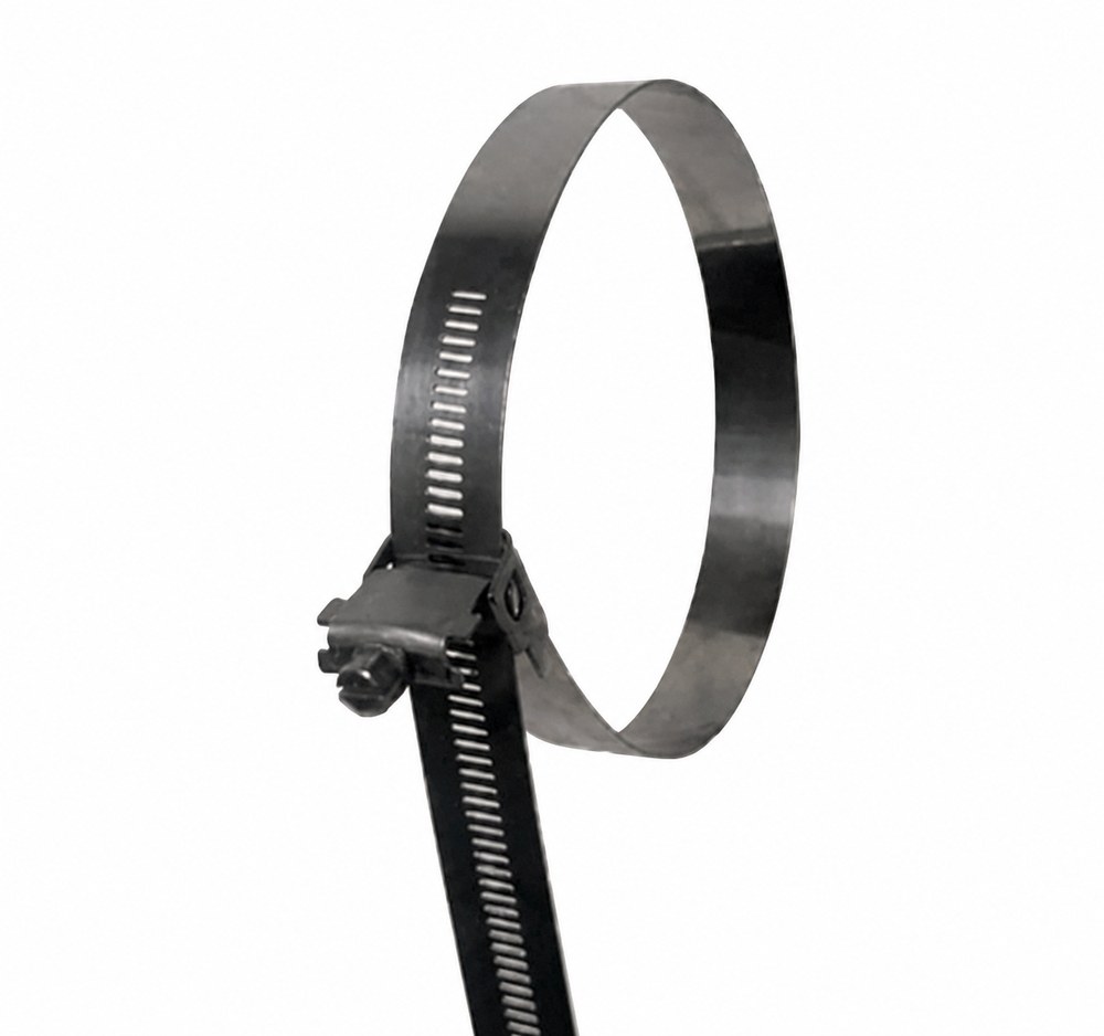 STROVOLT Clamshell Throat Hoop 1800 cable tie, heavy-duty reusable fastening for secure bundling