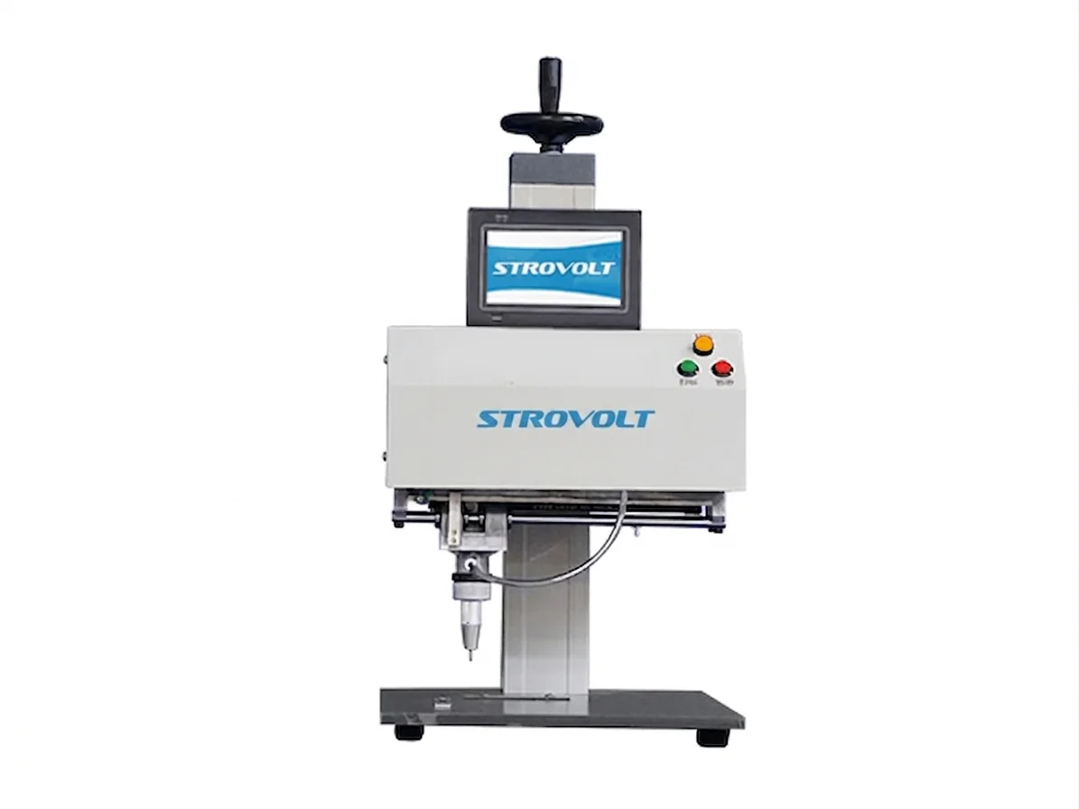 STROVOLT Desktop Smart Touch Integrated Metal Dot Peen Pneumatic Marking Machine - STROVOLT - SKU: STV-PM-010 - Saudi Arabia