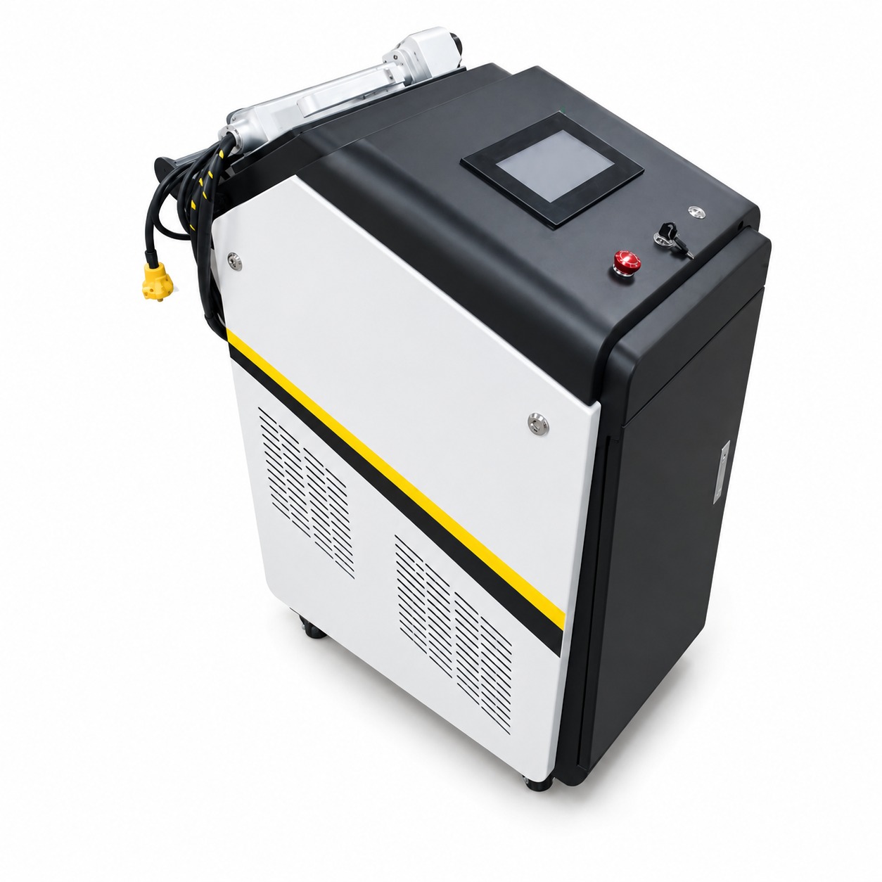 STROVOLT STV-LC Series 100W-500W fiber laser cleaning machine for rust, paint, and oxide removal