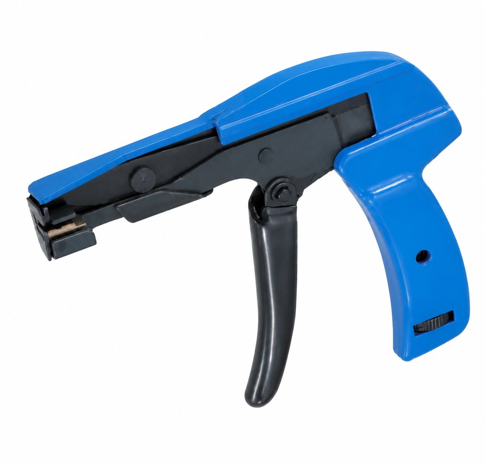 STROVOLT Nylon Cable Tie Gun Hs-500 for secure, efficient bundling with ergonomic design