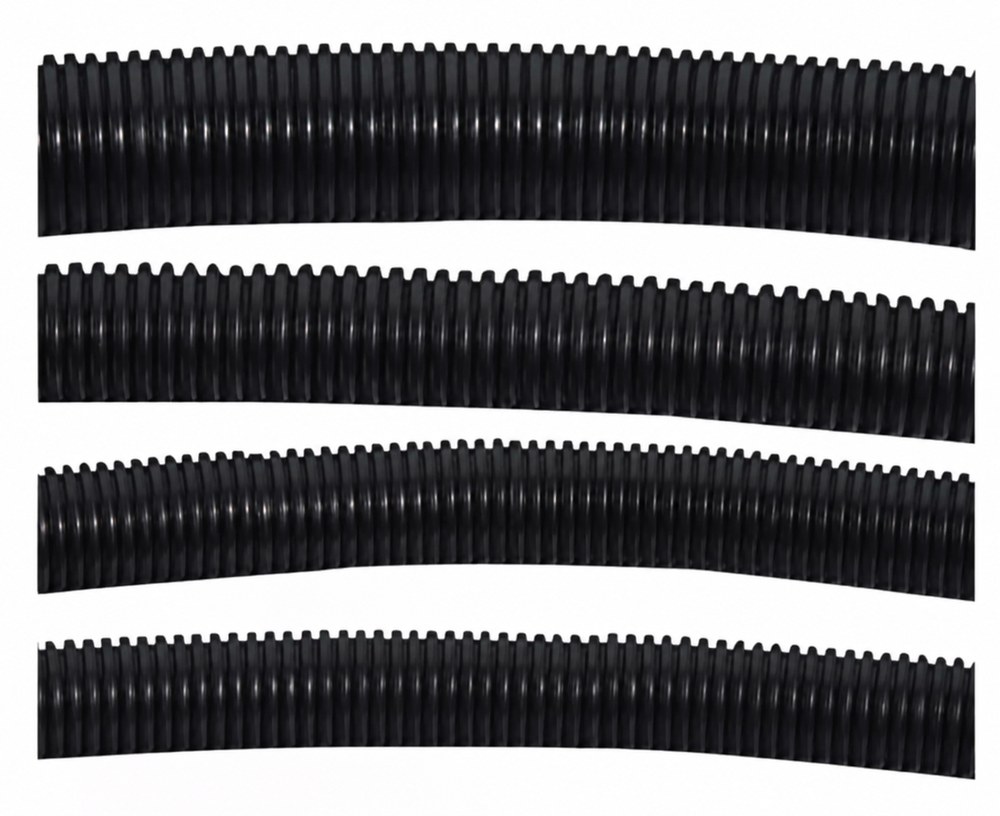 STROVOLT PE Flexible Pipe PE-10 for cable management, durable corrugated design, STV-PEP-PE-10