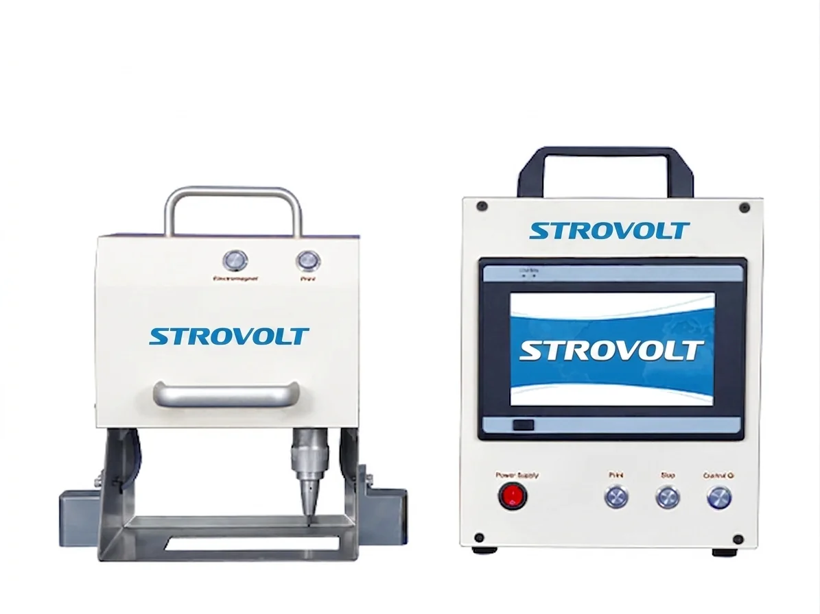 STROVOLT Portable Hand-held Dot Peen Marking Machine with 7-inch Touchscreen Controller - STROVOLT - SKU: STV-PM-014 - Saudi Arabia