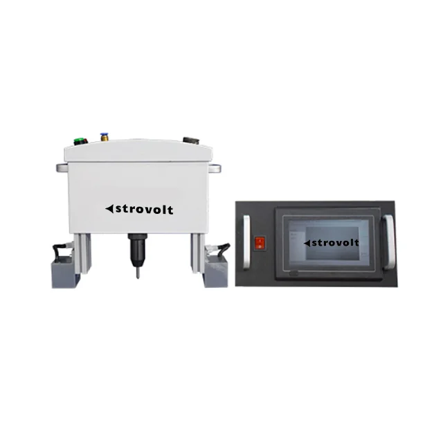 STROVOLT Portable LCD Control Dot Peen Marking Machine for Industrial Applications — front view — STROVOLT — Pneumatic Marking Machines — Saudi Arabia