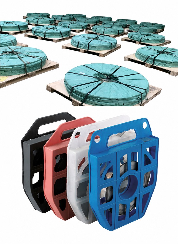STROVOLT stainless steel banding strap CB-12 bare type for secure cable bundling and industrial fastening