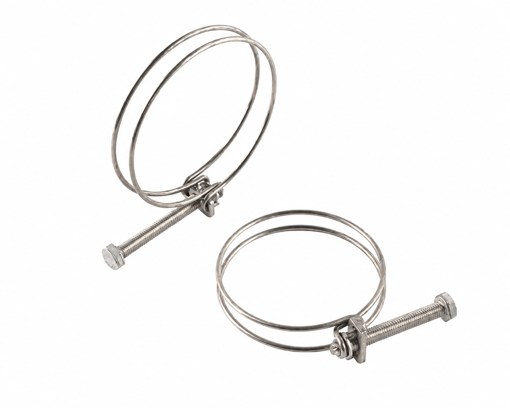 STROVOLT Steel Wire Clamp 3×105 heavy-duty wire management clamp for secure cable fastening