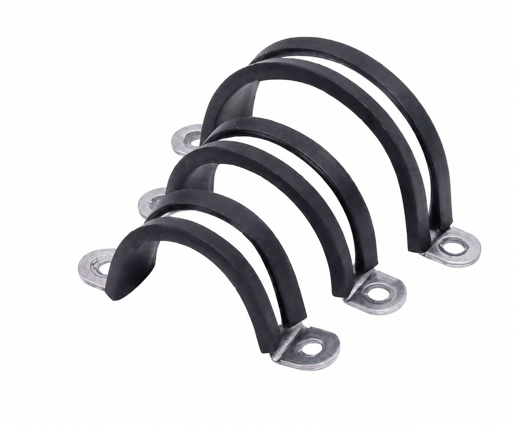STROVOLT Type R adhesive clip cable tie 140mm with rubber grip for secure fastening