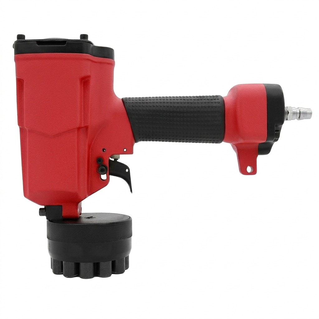 Strovolt MDTP-4512 pneumatic dial-type stamping tool with precision depth adjustment