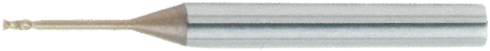 STROVOLT long-neck end mill Ø0.4×2mm carbide cutting tool for precision micro machining