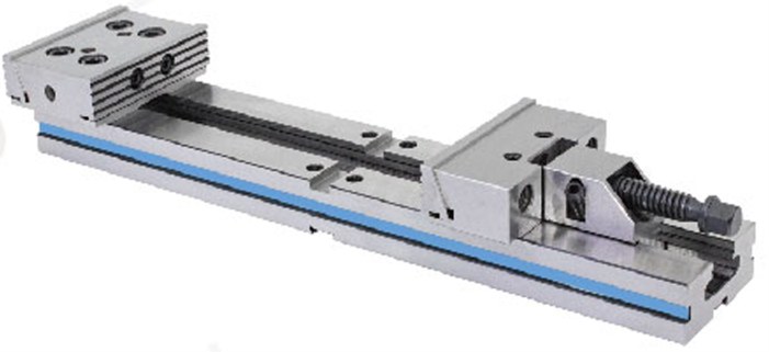 STROVOLT SV-83 heavy-duty single & double action vise for precision clamping in machine tool accessories