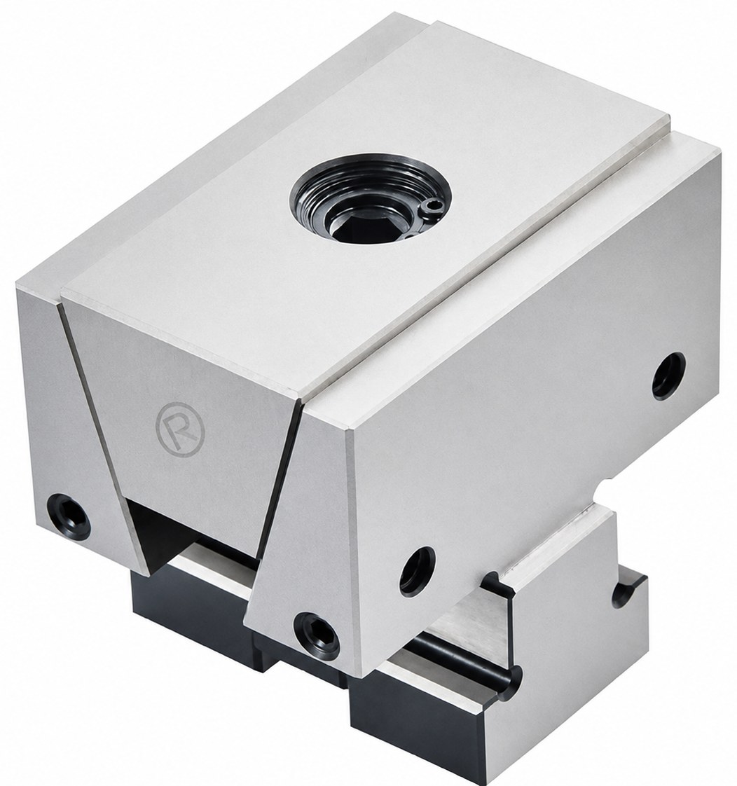 STROVOLT MT-00010-6 Series movable jaw clamp for machine tools with precise adjustable clamping