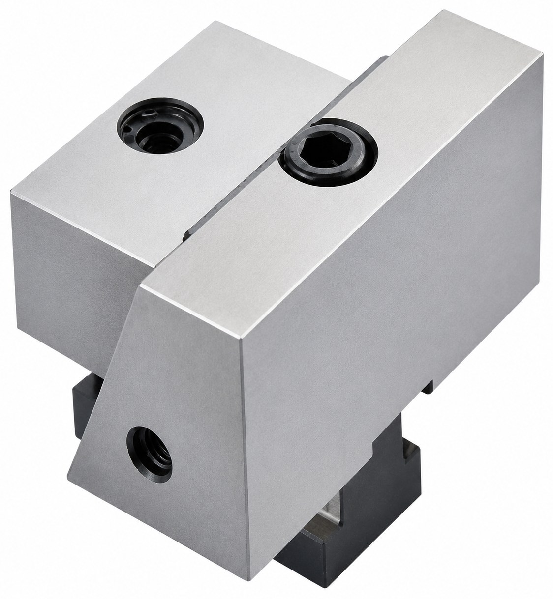 STROVOLT MT-00010-7 Series machine tool jaw with larger position wedge for improved workpiece clamping