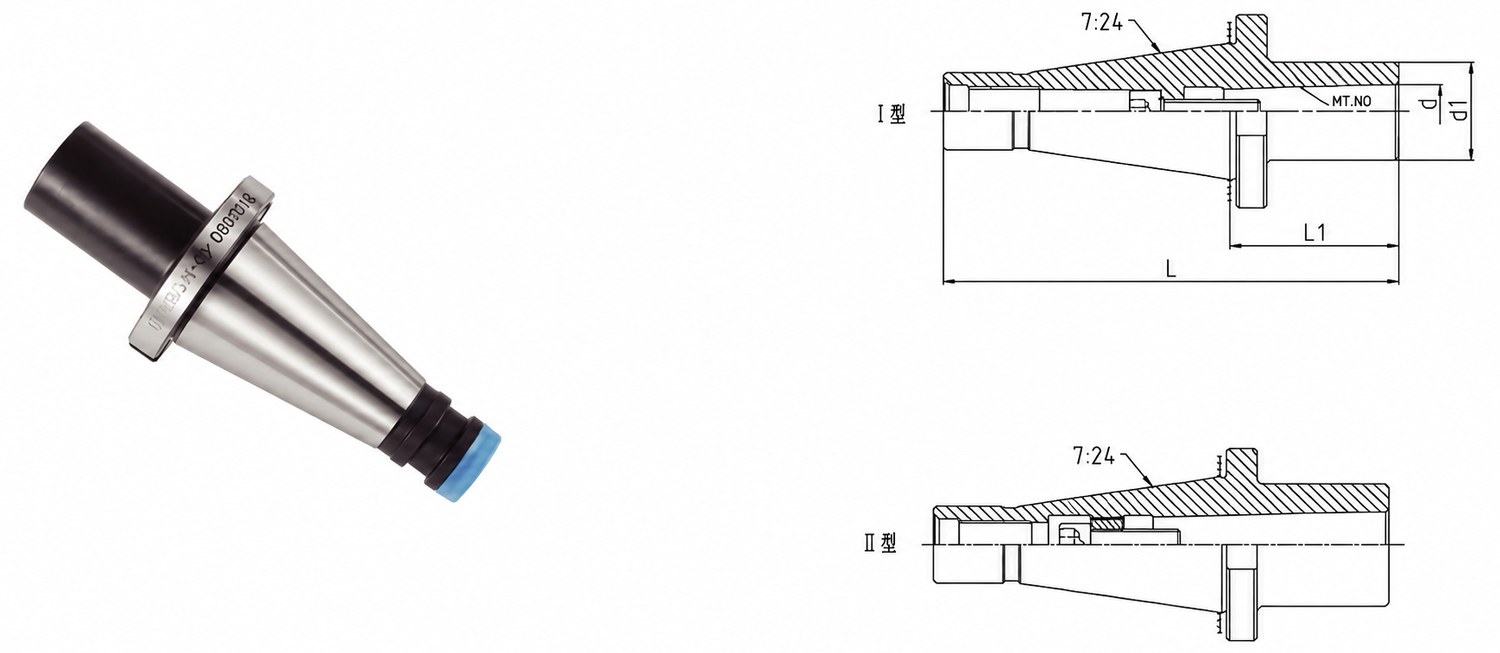 STROVOLT DIN2080 40-MTB Morse Taper with drawbar for machine tools MT-10039-I Series precision toolholding accessory