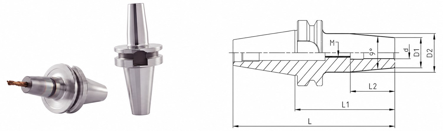 STROVOLT BT Series Shrink Tool Holder Standard MT-10062 precision heat shrink machine tool accessory