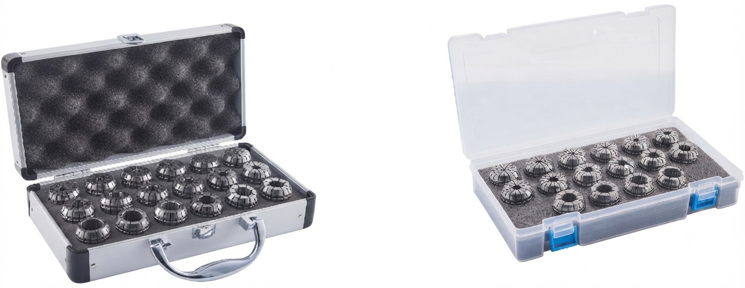STROVOLT ER collet set for precision machining, MT-30006 series with secure clamping for toolholding accessories