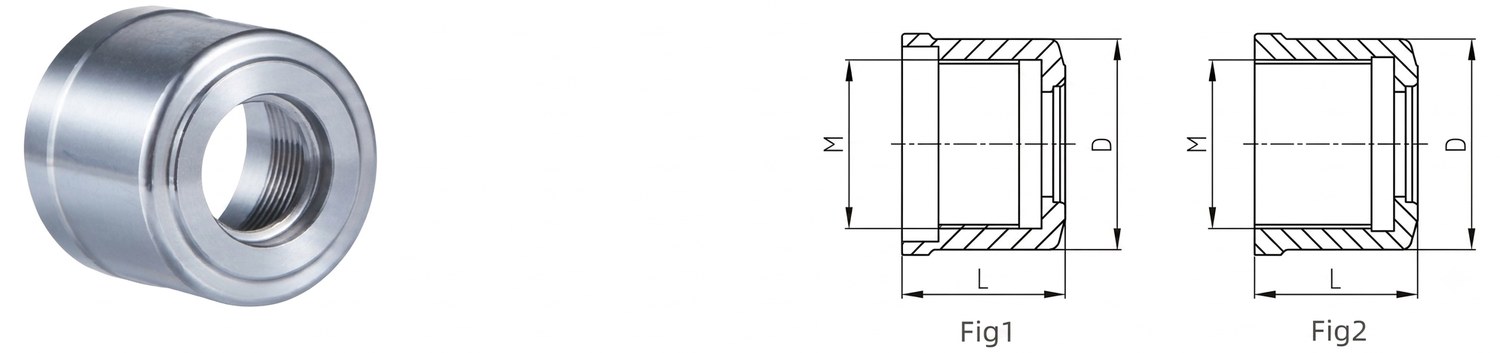 STROVOLT SK Nut for MT-40002 Series machine tools with precision threading for secure spindle mounting