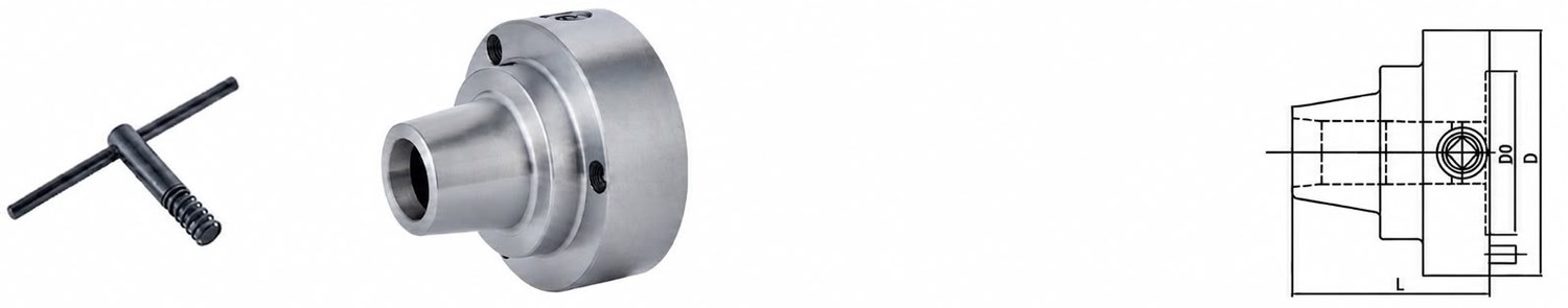 StroVolt 5C fixture MT-60009 series for precision machine tool workholding with adjustable collet capacity