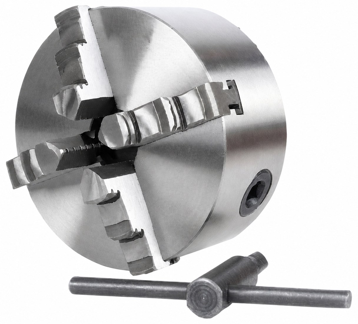 STROVOLT K12 Four-Jaw Self-Centering Chuck with precise grip for lathe machines