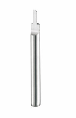 STROVOLT Half Straight Router Bit 0.6×1mm for precision woodworking cuts, durable carbide-tipped cutting edge