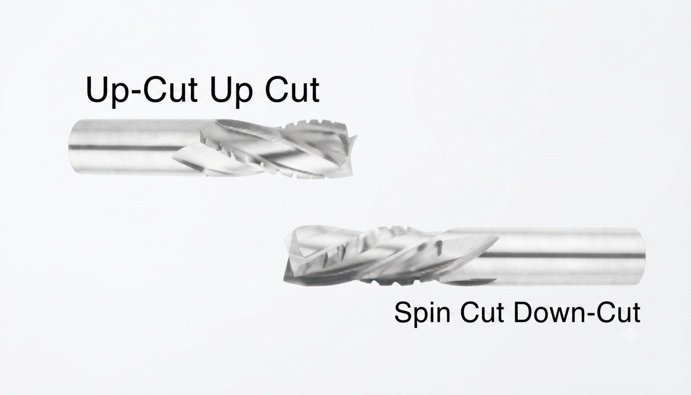 STROVOLT Spiral Cutter 2+2 rough & fine milling tool 12×30mm for woodworking precision cutting