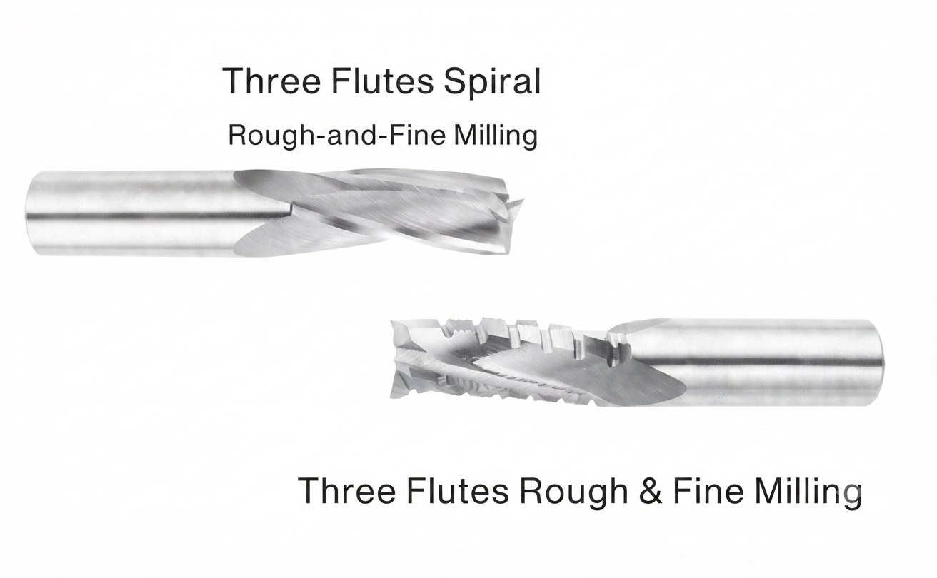 STROVOLT 3-flute spiral cutter for woodworking, 12×30mm rough & fine milling tool, STV-SA3-3F-12x30