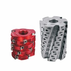 STROVOLT Heavy Duty Spiral Cutter Head (SCH-H Series) for woodworking with high-efficiency cutting blades