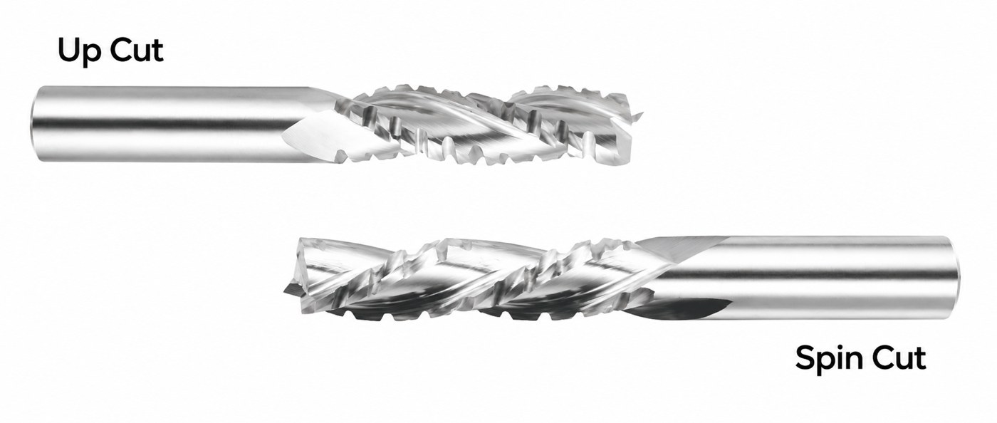 STROVOLT 3-flute spiral milling cutter 12×30mm for woodworking with sharp precision cutting edges
