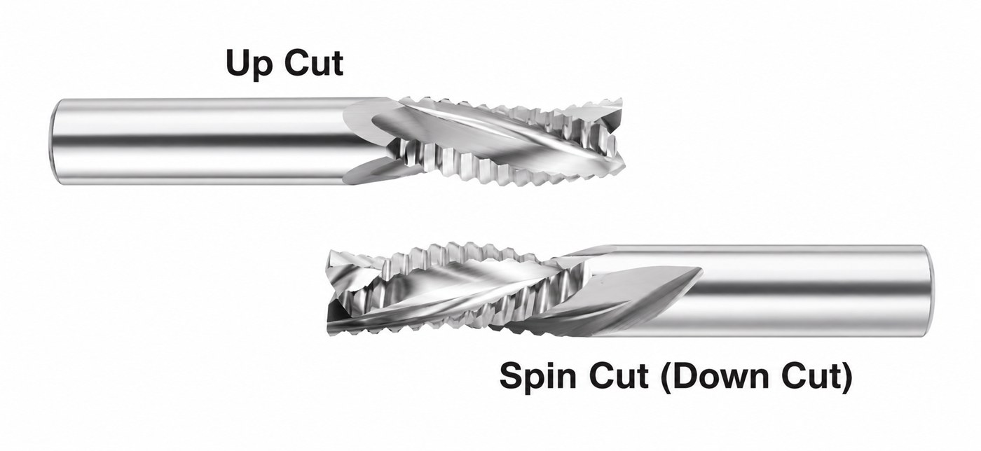 STROVOLT spiral rough milling cutter with 3 flutes, 12×30mm, durable woodworking cutting tool for smooth grooves