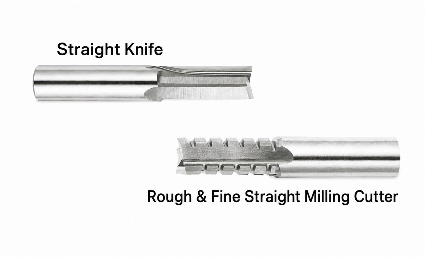 STROVOLT 3-flute straight milling cutter 12×30mm for woodworking, precision cutting tool STV-ST3-12x30